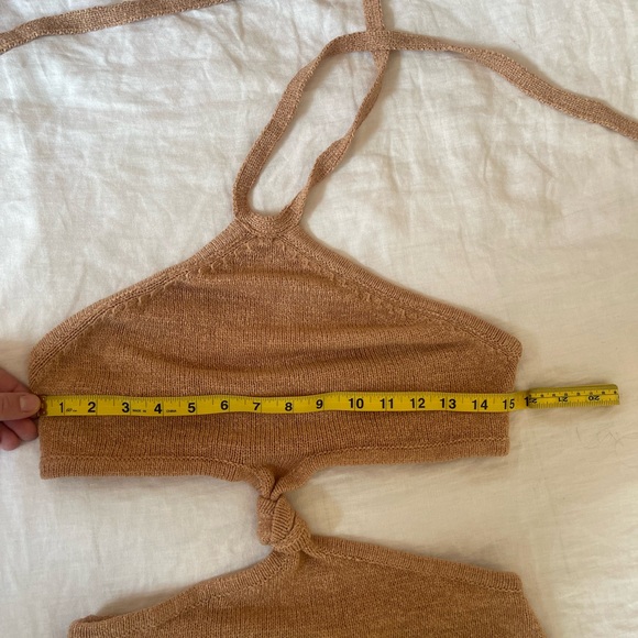 Isalis Knit Mini Halter Dress - Picture 5 of 6